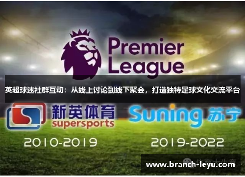 英超球迷社群互动：从线上讨论到线下聚会，打造独特足球文化交流平台