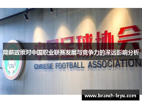 降薪政策对中国职业联赛发展与竞争力的深远影响分析