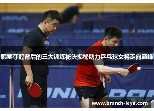 韩莹夺冠背后的三大训练秘诀揭秘助力乒乓球女将走向巅峰 韩莹夺冠背后的三大训练秘诀揭秘助力乒乓球女将走向巅峰