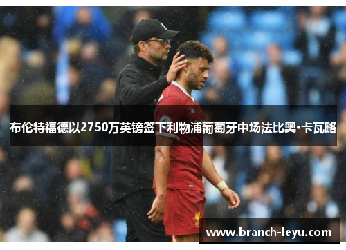 布伦特福德以2750万英镑签下利物浦葡萄牙中场法比奥·卡瓦略